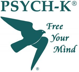 PSYCH-K falcon and free your mind text